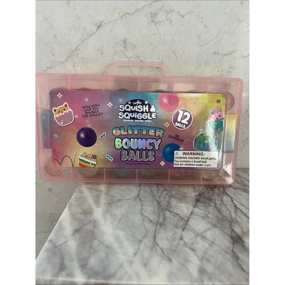 Orb Funkee Axolotl Mega &  Squish & Squiggle Bouncy Balls Bundle